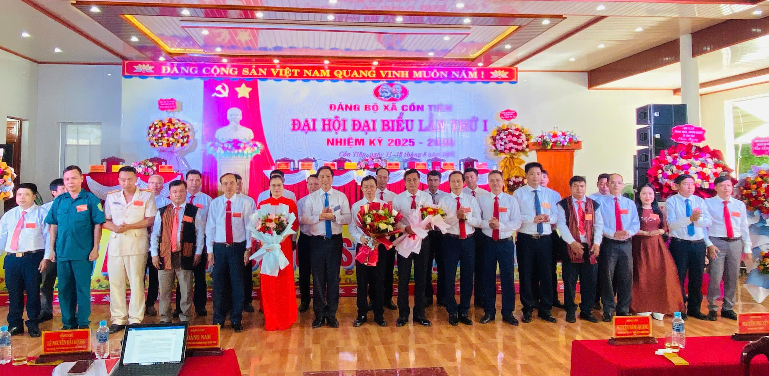 ĐẠI HỘI ĐẠI BIỂU ĐẢNG BỘ XÃ CỒN TIÊN LẦN THỨ I NHIỆM KỲ 2025 - 2030